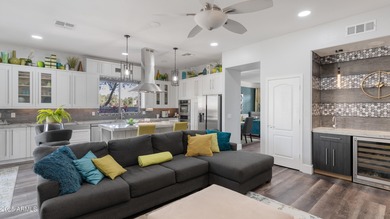 Move-in ready 4BR, 2BA single-story home in Ocotillo, next to on Ocotillo Golf Resort  in Arizona - for sale on GolfHomes.com, golf home, golf lot