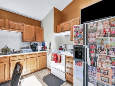 This tri-level home is ideally situated on Hole No. 1 of Willow on Willow Pond Golf Course in Illinois - for sale on GolfHomes.com, golf home, golf lot