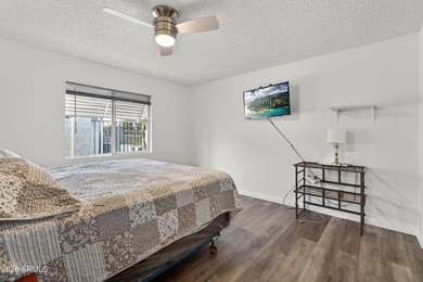 Enjoy sunset views from the courtyard patio-perfect for on Ahwatukee Country Club in Arizona - for sale on GolfHomes.com, golf home, golf lot