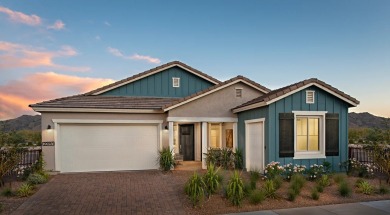 Expansive great room and dining area with optional vaulted on  in Arizona - for sale on GolfHomes.com, golf home, golf lot