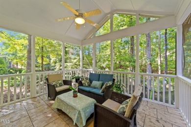 Welcome to this beautiful two-story home on a private, wooded on The Neuse Golf Club in North Carolina - for sale on GolfHomes.com, golf home, golf lot