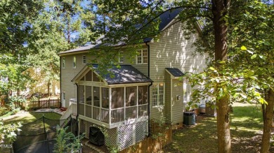 Welcome to this beautiful two-story home on a private, wooded on The Neuse Golf Club in North Carolina - for sale on GolfHomes.com, golf home, golf lot