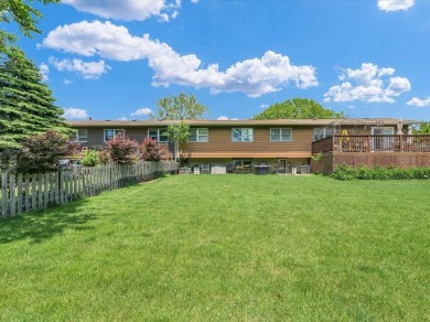 This tri-level home is ideally situated on Hole No. 1 of Willow on Willow Pond Golf Course in Illinois - for sale on GolfHomes.com, golf home, golf lot