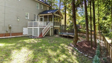 Welcome to this beautiful two-story home on a private, wooded on The Neuse Golf Club in North Carolina - for sale on GolfHomes.com, golf home, golf lot