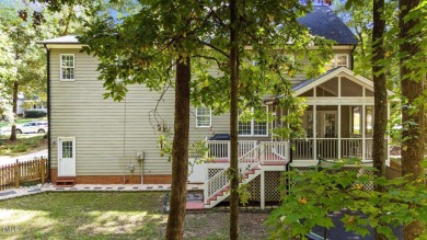 Welcome to this beautiful two-story home on a private, wooded on The Neuse Golf Club in North Carolina - for sale on GolfHomes.com, golf home, golf lot