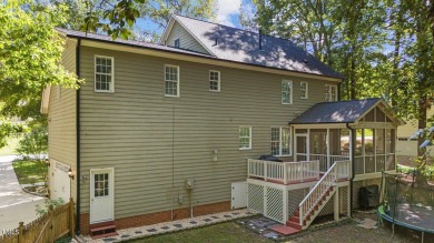 Welcome to this beautiful two-story home on a private, wooded on The Neuse Golf Club in North Carolina - for sale on GolfHomes.com, golf home, golf lot