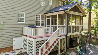 Welcome to this beautiful two-story home on a private, wooded on The Neuse Golf Club in North Carolina - for sale on GolfHomes.com, golf home, golf lot