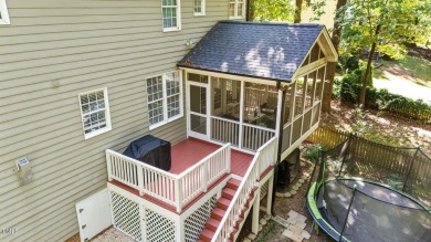 Welcome to this beautiful two-story home on a private, wooded on The Neuse Golf Club in North Carolina - for sale on GolfHomes.com, golf home, golf lot