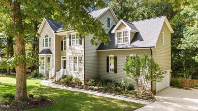 Welcome to this beautiful two-story home on a private, wooded on The Neuse Golf Club in North Carolina - for sale on GolfHomes.com, golf home, golf lot