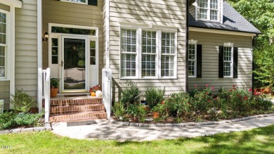 Welcome to this beautiful two-story home on a private, wooded on The Neuse Golf Club in North Carolina - for sale on GolfHomes.com, golf home, golf lot