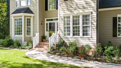 Welcome to this beautiful two-story home on a private, wooded on The Neuse Golf Club in North Carolina - for sale on GolfHomes.com, golf home, golf lot