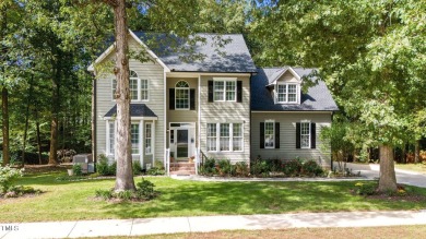 Welcome to this beautiful two-story home on a private, wooded on The Neuse Golf Club in North Carolina - for sale on GolfHomes.com, golf home, golf lot