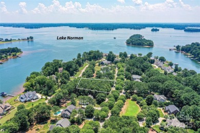 Beautiful, Waterview, level, wooded lot located in the gated on Trump National Golf Club Charlotte in North Carolina - for sale on GolfHomes.com, golf home, golf lot
