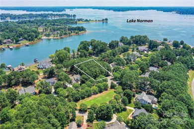 Beautiful, Waterview, level, wooded lot located in the gated on Trump National Golf Club Charlotte in North Carolina - for sale on GolfHomes.com, golf home, golf lot