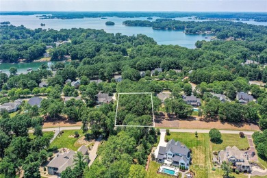 Beautiful, Waterview, level, wooded lot located in the gated on Trump National Golf Club Charlotte in North Carolina - for sale on GolfHomes.com, golf home, golf lot