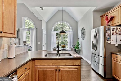 Primary Suite AND Second Bedroom on Main Level! Open Concept on Creekside Golf and Country Club in Georgia - for sale on GolfHomes.com, golf home, golf lot