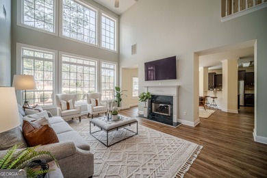 Spacious and elegant, this 4-bedroom, 2.5-bath home with 3,371 on Bear Creek Golf Club Inc in Georgia - for sale on GolfHomes.com, golf home, golf lot