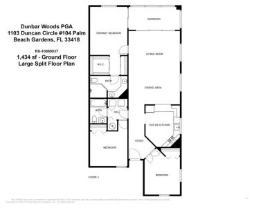 Amazing UPDATED MOVE-IN READY GROUND FLOOR END UNIT CONDO in PGA on PGA National Golf Club in Florida - for sale on GolfHomes.com, golf home, golf lot