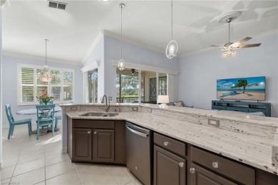 This lovely turnkey 2nd floor end unit coach home offers 2 on Pelican Sound Golf and River Club in Florida - for sale on GolfHomes.com, golf home, golf lot