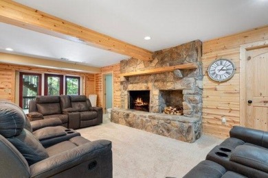 This is a light and bright, fully renovated, real log cabin in on Big Canoe Golf Club - Cherokee in Georgia - for sale on GolfHomes.com, golf home, golf lot