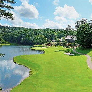 This is a light and bright, fully renovated, real log cabin in on Big Canoe Golf Club - Cherokee in Georgia - for sale on GolfHomes.com, golf home, golf lot