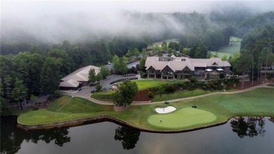 This is a light and bright, fully renovated, real log cabin in on Big Canoe Golf Club - Cherokee in Georgia - for sale on GolfHomes.com, golf home, golf lot