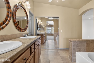 Gorgeous Gold Canyon retreat! This 3 bed, 2 bath home plus flex on Gold Canyon Golf Resort - Sidewinder in Arizona - for sale on GolfHomes.com, golf home, golf lot