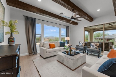 Discover elevated living in this beautifully upgraded Latigo on Wickenburg Ranch Golf Course in Arizona - for sale on GolfHomes.com, golf home, golf lot