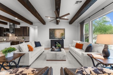 Discover elevated living in this beautifully upgraded Latigo on Wickenburg Ranch Golf Course in Arizona - for sale on GolfHomes.com, golf home, golf lot