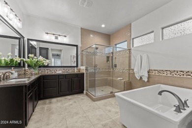 Discover elevated living in this beautifully upgraded Latigo on Wickenburg Ranch Golf Course in Arizona - for sale on GolfHomes.com, golf home, golf lot