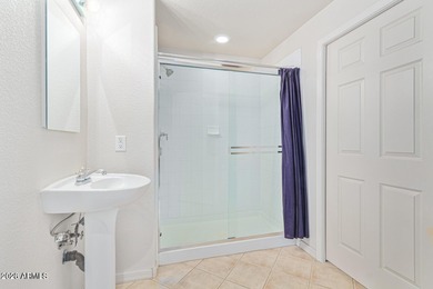 Enter into comfortable living with this delightful townhome in on Superstition Springs Golf Club in Arizona - for sale on GolfHomes.com, golf home, golf lot