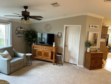 This 2008 Jacobson manufactured home is located on one of the on Pelicans Nest Golf Club in Florida - for sale on GolfHomes.com, golf home, golf lot