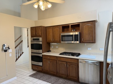 RARE Cypress Point model with 1ST FLOOR MASTER BEDROOM with on Poplar Creek Country Club in Illinois - for sale on GolfHomes.com, golf home, golf lot