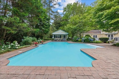 Located in the coveted Bay Colony neighborhood, this iconic 1938 on Cavalier Golf and Yacht Club in Virginia - for sale on GolfHomes.com, golf home, golf lot