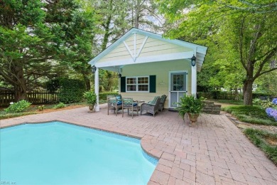 Located in the coveted Bay Colony neighborhood, this iconic 1938 on Cavalier Golf and Yacht Club in Virginia - for sale on GolfHomes.com, golf home, golf lot