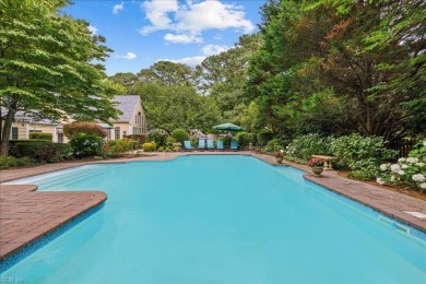 Located in the coveted Bay Colony neighborhood, this iconic 1938 on Cavalier Golf and Yacht Club in Virginia - for sale on GolfHomes.com, golf home, golf lot