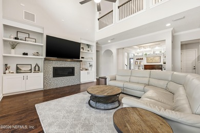 This former Cornerstone model home is situated on a private lot on The Palencia Club in Florida - for sale on GolfHomes.com, golf home, golf lot