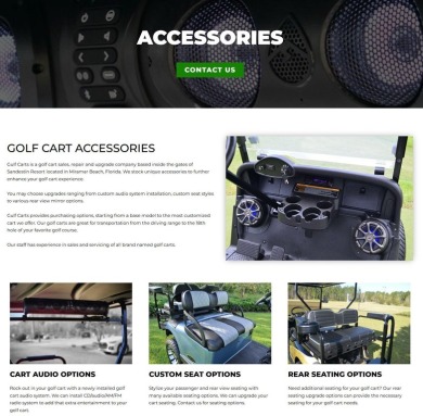 Gulf Carts, Inc is a full service golf cart dealer, offering on Sandestin Golf and Beach Resort - Raven in Florida - for sale on GolfHomes.com, golf home, golf lot