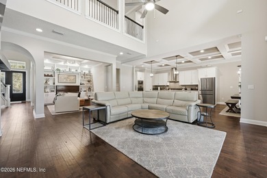 This former Cornerstone model home is situated on a private lot on The Palencia Club in Florida - for sale on GolfHomes.com, golf home, golf lot