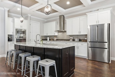 This former Cornerstone model home is situated on a private lot on The Palencia Club in Florida - for sale on GolfHomes.com, golf home, golf lot