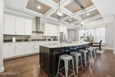 This former Cornerstone model home is situated on a private lot on The Palencia Club in Florida - for sale on GolfHomes.com, golf home, golf lot