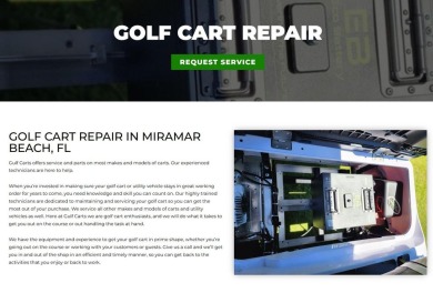 Gulf Carts, Inc is a full service golf cart dealer, offering on Sandestin Golf and Beach Resort - Raven in Florida - for sale on GolfHomes.com, golf home, golf lot