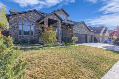 You'll be welcomed into this stunning home with tall ceilings on Glen Eagle Golf Course in Utah - for sale on GolfHomes.com, golf home, golf lot