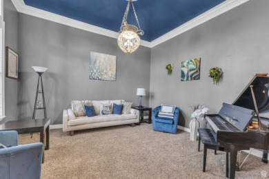 You'll be welcomed into this stunning home with tall ceilings on Glen Eagle Golf Course in Utah - for sale on GolfHomes.com, golf home, golf lot