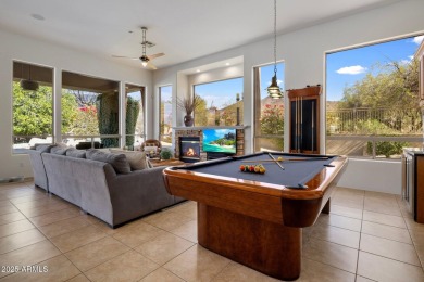 Nestled on a spacious 1-acre private corner lot, this home on Sanctuary Golf Course At WestWorld in Arizona - for sale on GolfHomes.com, golf home, golf lot