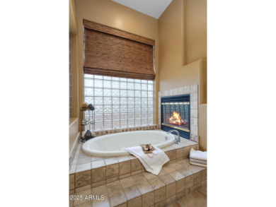 Nestled on a spacious 1-acre private corner lot, this home on Sanctuary Golf Course At WestWorld in Arizona - for sale on GolfHomes.com, golf home, golf lot
