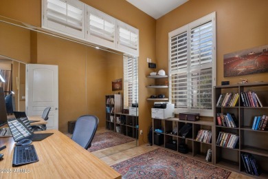 Nestled on a spacious 1-acre private corner lot, this home on Sanctuary Golf Course At WestWorld in Arizona - for sale on GolfHomes.com, golf home, golf lot