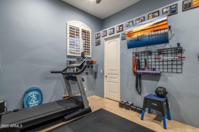 Nestled on a spacious 1-acre private corner lot, this home on Sanctuary Golf Course At WestWorld in Arizona - for sale on GolfHomes.com, golf home, golf lot