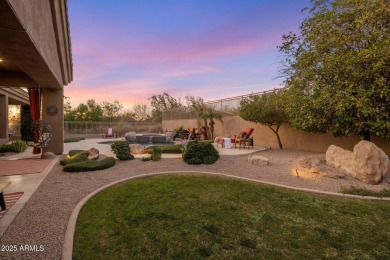 Nestled on a spacious 1-acre private corner lot, this home on Sanctuary Golf Course At WestWorld in Arizona - for sale on GolfHomes.com, golf home, golf lot