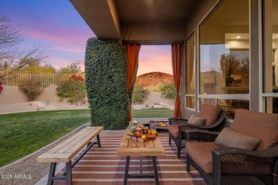 Nestled on a spacious 1-acre private corner lot, this home on Sanctuary Golf Course At WestWorld in Arizona - for sale on GolfHomes.com, golf home, golf lot